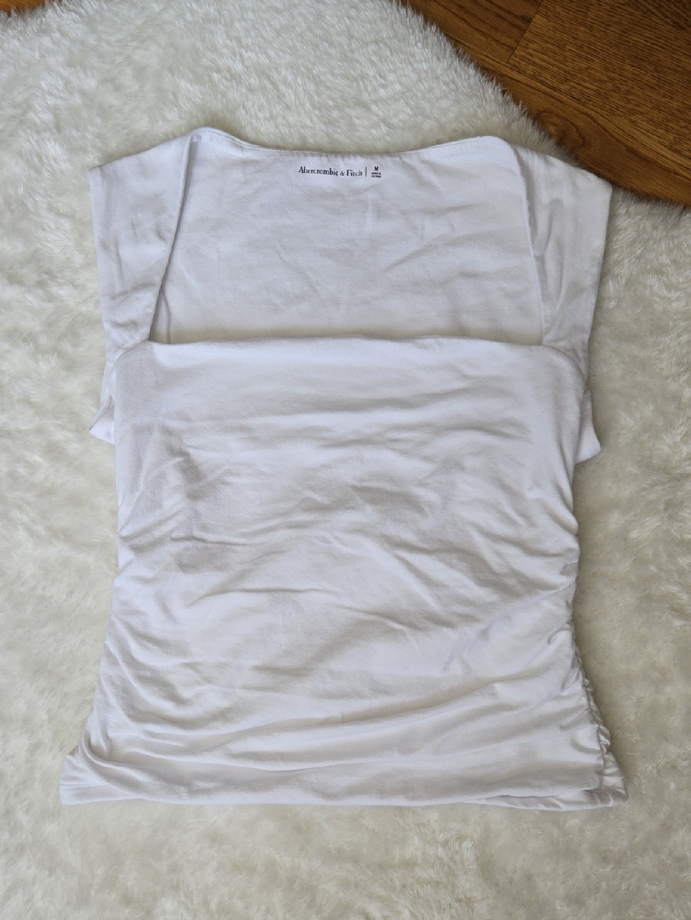 Abercrombie & Fitch White Tank Top, Womens Medium